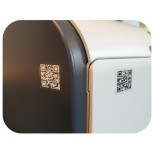 QR-Code-Etiketten 30x30mm - transparent